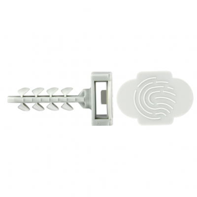 UCHWYT DO OPASKI KABLOWEJ WCISKANY IFS 6X30 łeb 9mm szary /opk=100szt./ 96IFB CELO (96IFB)